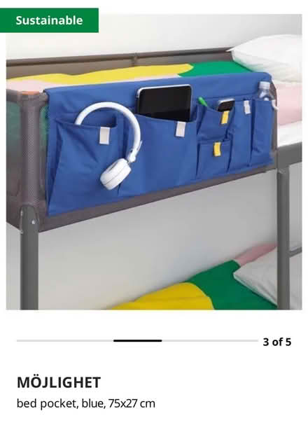 Photo of free 2x ikea Mojlighet storage pockets (CH47) #1
