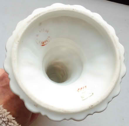 Photo of free limoges candlestick, part restored (Glasgow G43) #3