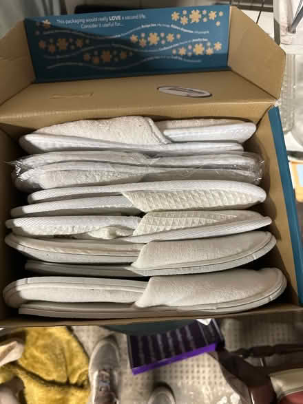 Photo of free Hotel slippers (San Jose) #2