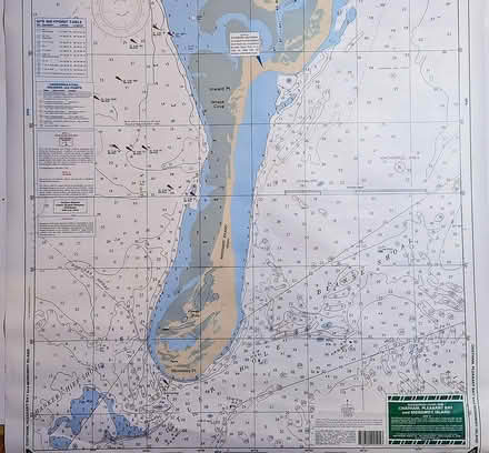 Photo of free nautical chart: chatham monomoy etc (Davis/Teele Square area) #4