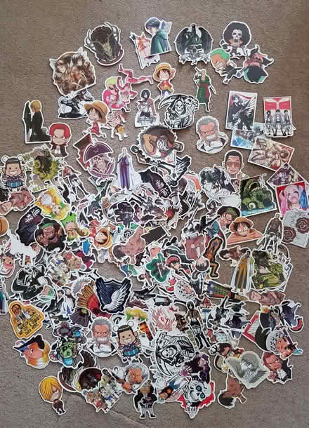 Photo of free LOTS of anime/biker style stickers! (Eastville BS5) #1