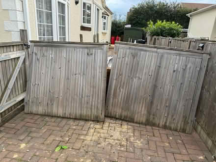 Photo of free Pair of very solid wooden gates (Polegate BN26) #1