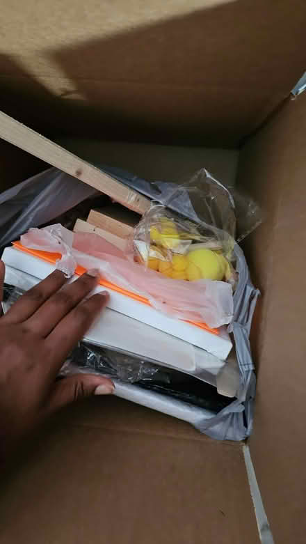 Photo of free Box with wood for crafting (Not too far from dairy queen) #2