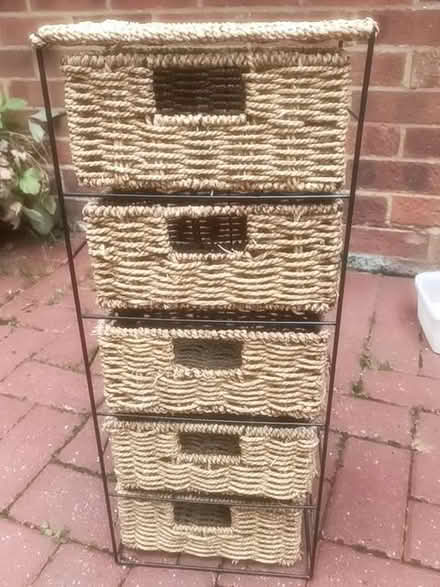 Photo of free Rattan drawers (Watton at Stone SG14) #1