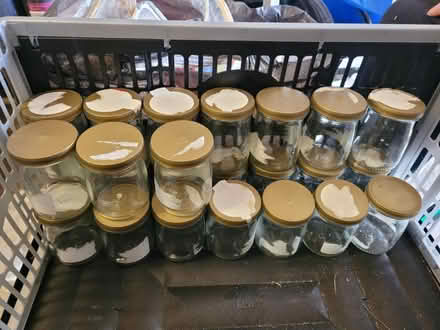 Photo of free Mini glass jars with lids (Irvine KA11) #2