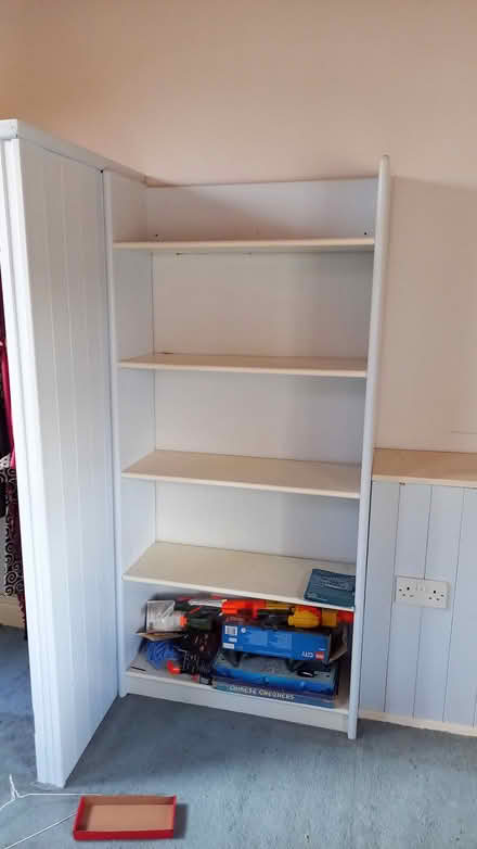 Photo of free Wooden bookcase (Watton at Stone SG14) #1