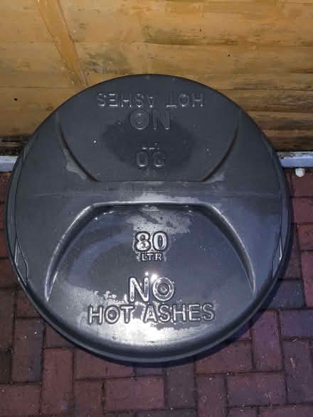 Photo of free Black Plastic 80 Litre Rubbish / Waste Bin (Purbrook PO7) #2
