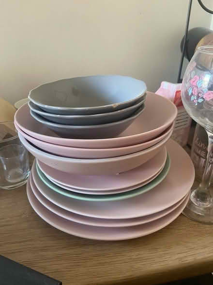 Photo of free Plates, bowls and glasses (G66) #1