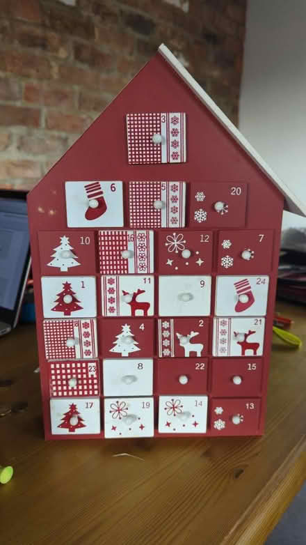 Photo of free Wooden advent calendar (Emneth) #1