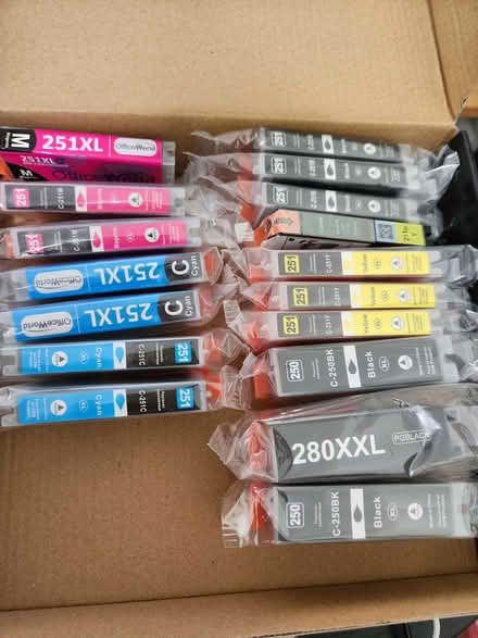 Photo of free Canon Pixma printer cartridges (Fremont) #1