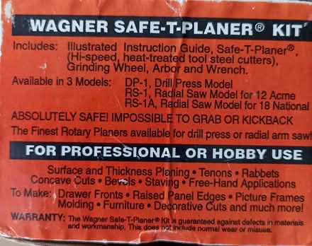 Photo of free Woodworking tools (Fulwood PR2) #3