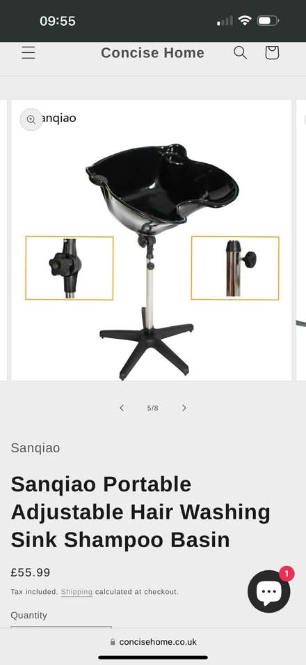 Photo of free Portable Hair wash basin (Morden SM4) #1
