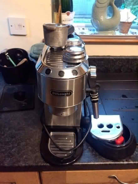 Photo of free Delonghi Dedica espresso and milk frother (Presteigne LD8) #1