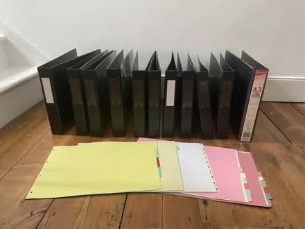 Photo of free A3 Ring Binders (Angel N1) #1