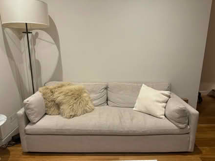Photo of free Couch West Elm Beige (Sw114da) #4