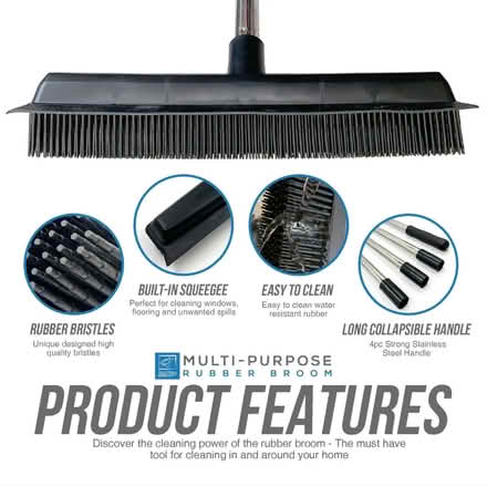 Photo of free Rubber Broom For Carpets - Pet Hair (Amersham HP7) #2