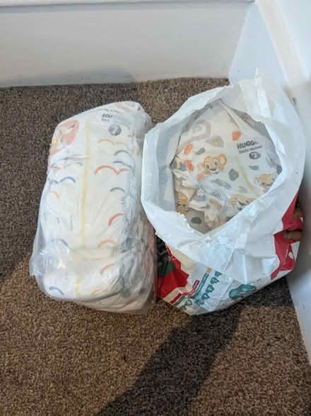 Photo of free Huggies size 7 nappies (SE21) #1