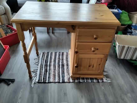 Photo of free Pine desk/dressing table (High Road, Broxbourne) #1