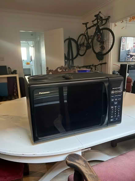 Photo of free Panasonic black microwave (Atwater) #1