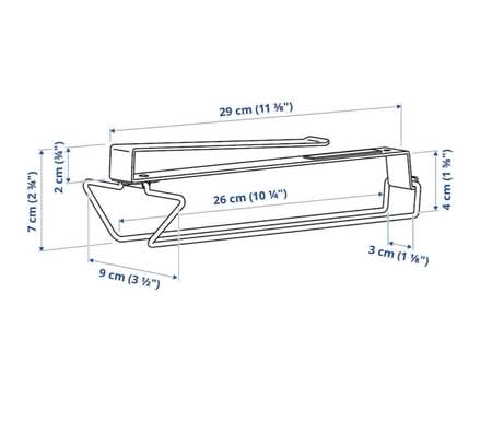Photo of free Palycke - clip on multi purpose rack (West Marina TN38) #3