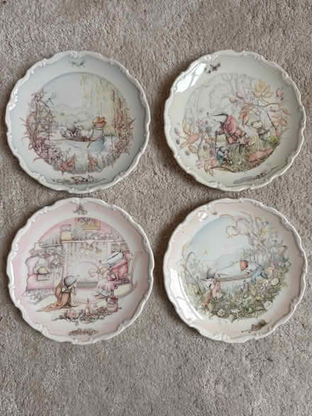 Photo of free Royal Dalton Wind in Willows plates (Hanwell, Ealing) #1
