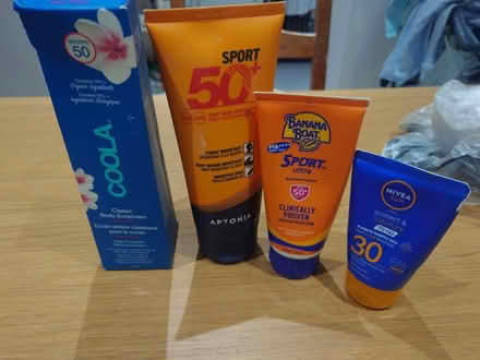 Photo of free Sun screen (4 tubes (Tooting) #1