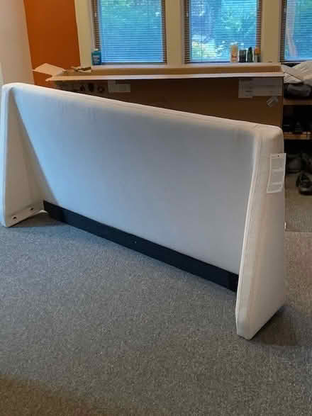 Photo of free Queen upholstered headboard (Macalester Groveland St. Paul) #1