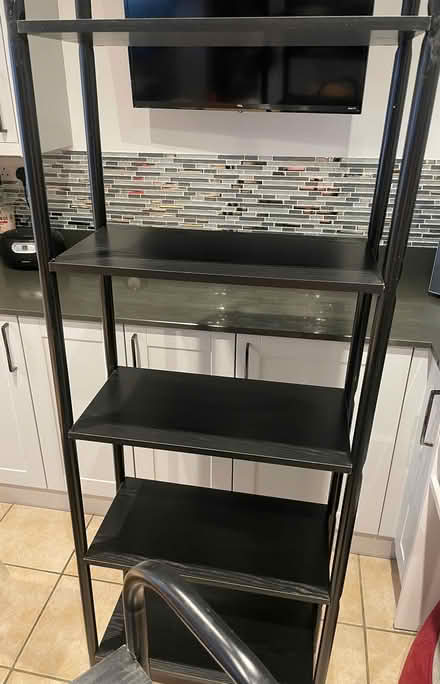 Photo of free Black shelving (Poplars SG2) #1