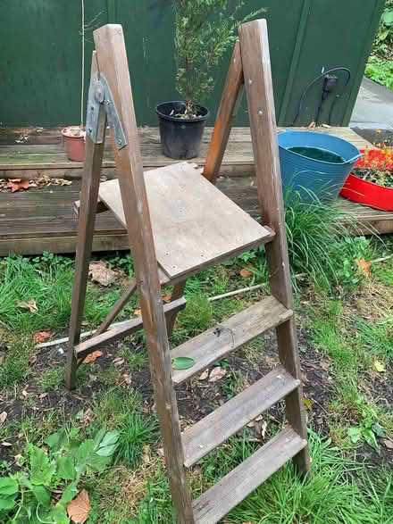 Photo of free Wooden Ladder (CT14) #2