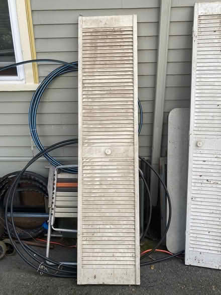 Photo of free Full door size lourve doors (Newton Center) #2