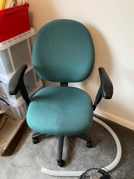 Photo of free Green adjustable office chair (CR5) #1