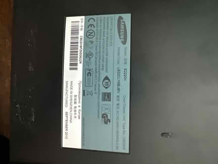 Photo of free Samsung 22” VGA monitor (Hove, BN3) #4