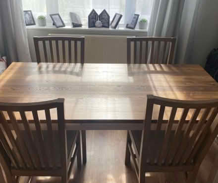 Photo of free Table and 4 chairs (De7 8rh) #2