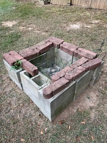 Photo of free Garden border bricks & cinderblocks (Piedmont) #3