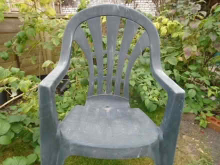 Photo of free Two green plastic chairs (Old town CR0) #2
