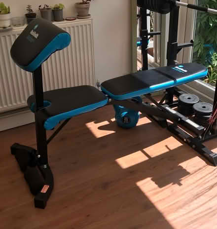 Photo of free Workout Bench/Seat (no weights) (SS7) #1