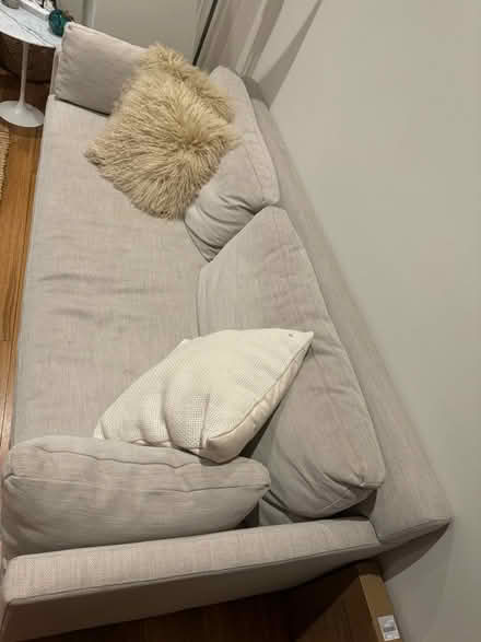 Photo of free Couch West Elm Beige (Sw114da) #1