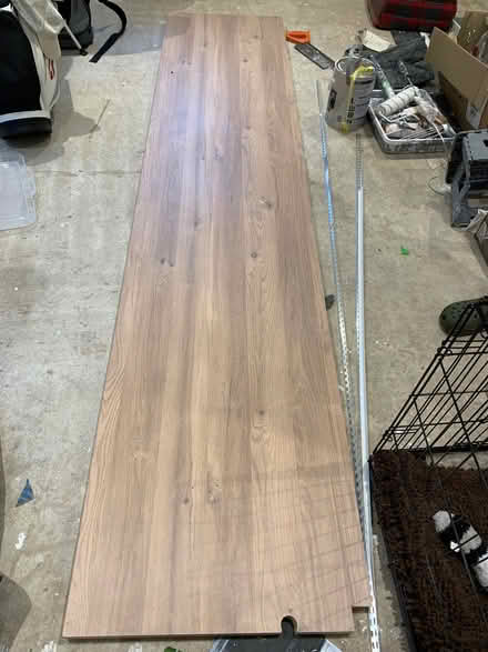 Photo of free Wickes wood laminate worktop - hardly used (Pirbright GU24) #2