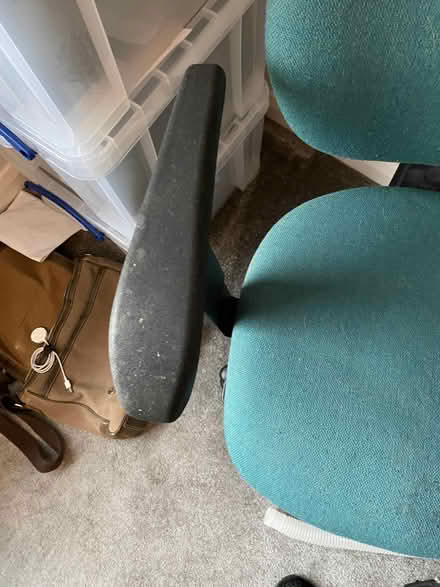 Photo of free Green adjustable office chair (CR5) #2