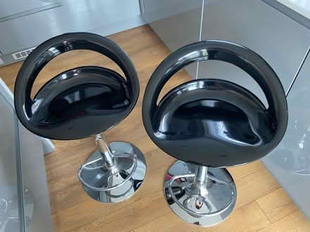 Photo of free Bar stools - height adjustable (Marland Fold, Rochdale) #1
