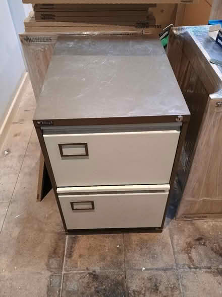 Photo of free Metal Filing Cabinet With Lock (CT2) #1