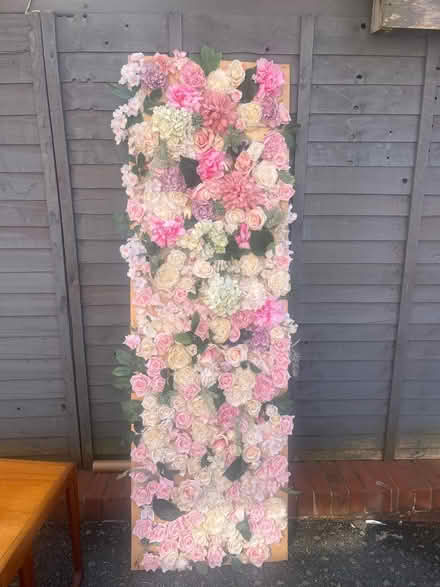 Photo of free Faux flower panel board (Copley Hill WF17) #1