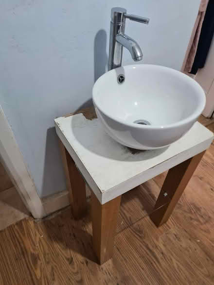 Photo of free Bathroom sink (Hastings TN34) #1