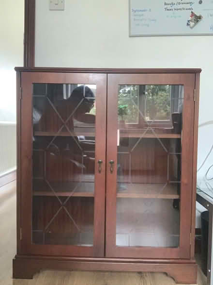 Photo of free Dark Wood Bookcase (Grays RM17) #1