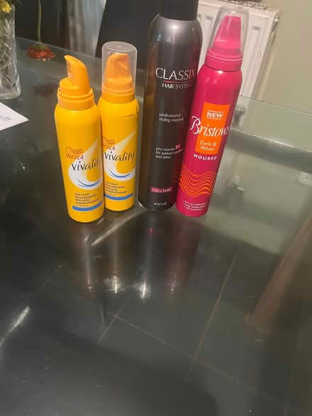 Photo of free Various cans of mousse (Benhall GL51) #1