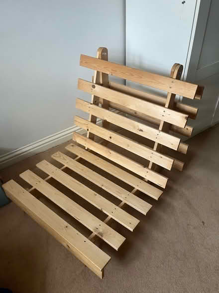 Photo of free Blue futon chair (OX28 Witney) #4