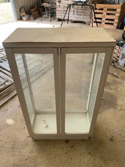 Photo of free Glass cabinet (Northborough PE6) #1