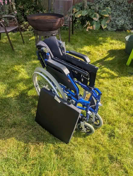 Photo of free Adult Folding Wheelchair (Whitley Bay NE25) #2