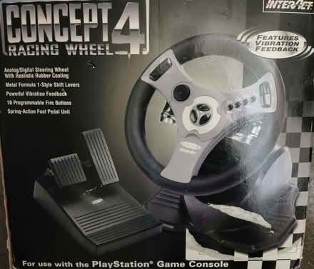 Photo of free Steering wheel for playstation (Bramley LS12) #3