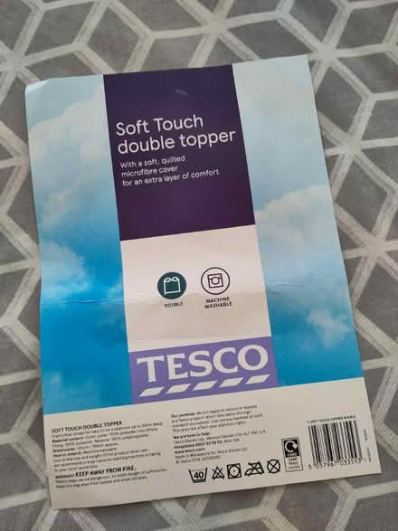 Photo of free Double bed mattress topper (Roundhay LS8) #1